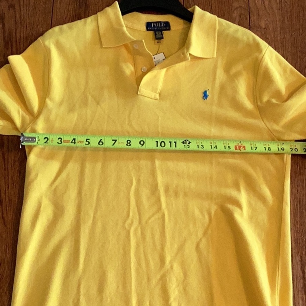 Polo Ralph Lauren bright yellow short sleeve polo shirt. Boys size extra large - Picture 7 of 9
